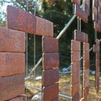 鮫島弓起雄 アート レンガ インスタレーション sameshima yumikio art brick installation